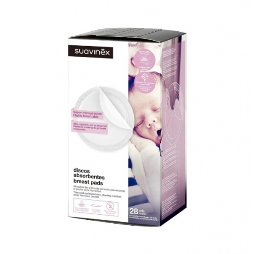 SUAVINEX DISCOS ABSORBENTES X28 UND.