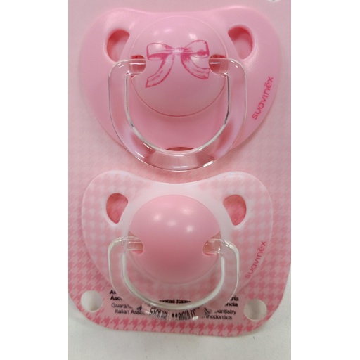 SUAVINEX CHUPETE EVOLUTION SILIC ANAT 6-18M TOYS ROSA