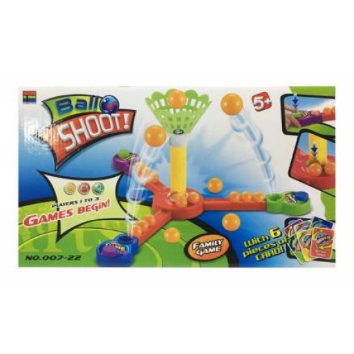 JUEGO MESA LANZA PELOTAS EN CANASTA 5997