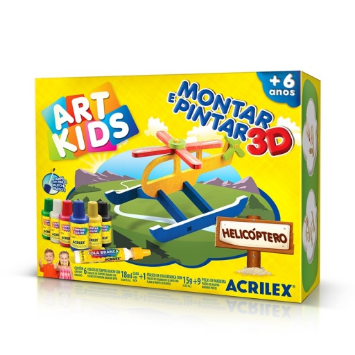 ACRILEX ARMA Y PINTA HELICOPTERO  40016