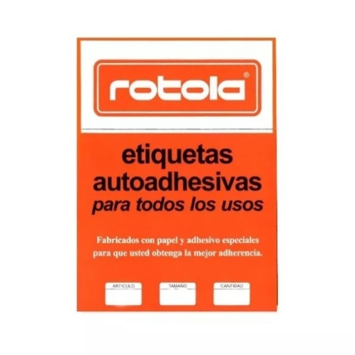 ETIQUETA ROTOLA N 3680