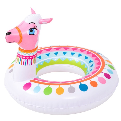 FLOTADOR INFLABLE REDONDE LLAMA