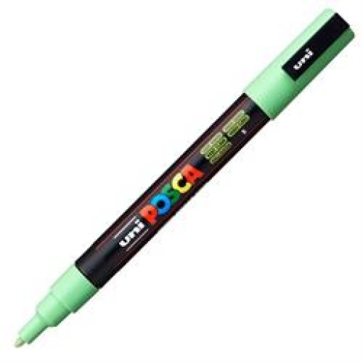 MARCADOR UNI POSCA 1.3 MM VERDE CLARO