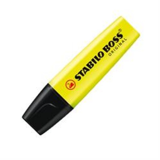 Marcador Fluo Stabilo Boss Amarillo