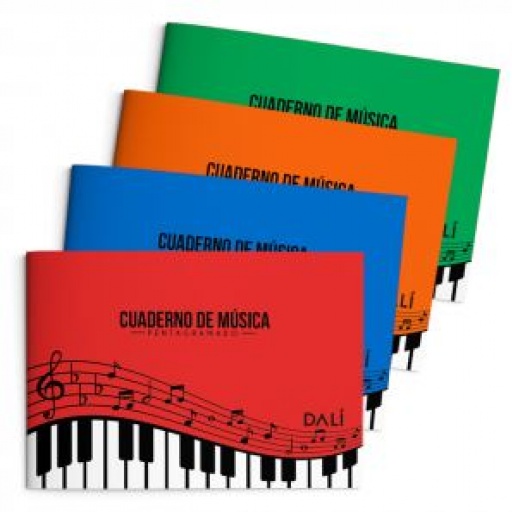 Cuaderno 20 Hs Musica (Pentagramal)