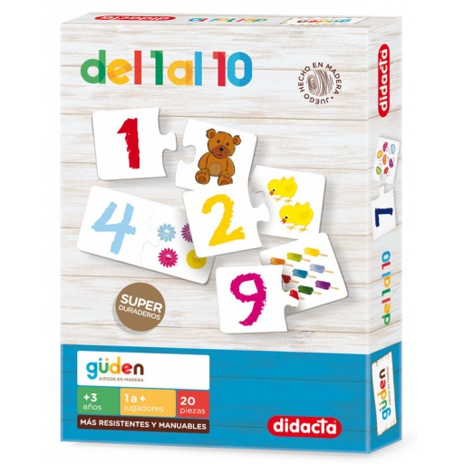 DIDACTA MADERA DEL 1 AL 10