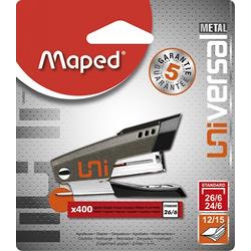 Abrochadora Maped Metal Mini 26/6 Universal 12/15 C Rep