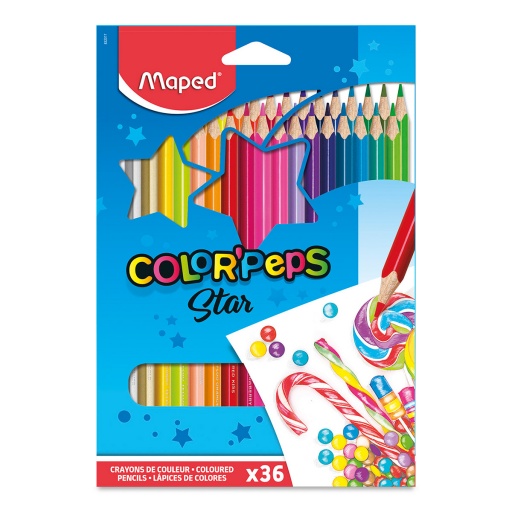 LAPICES MAPED COLOR PEPS X 36