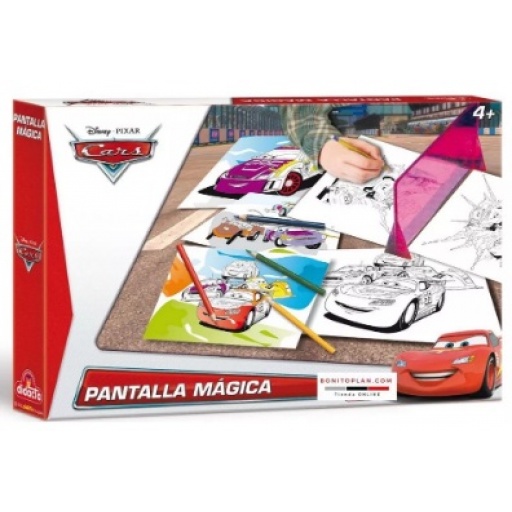 Juego de Mesa Pantalla Magica cars 3 Didactica