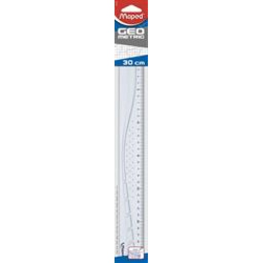 REGLA MAPED 30 CM GRAFIC