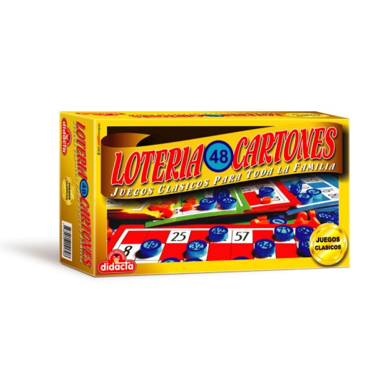 Jugo de Mesa Loteria 48 Cartones Didacta