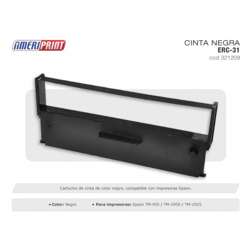 Ameriprint Cinta Impresora Epson Erc 31 Tm    930/950