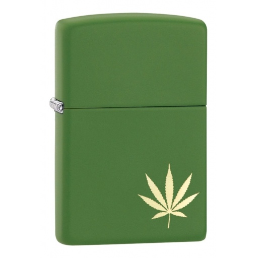 ENCENDEDOR ZIPPO CANNABIS