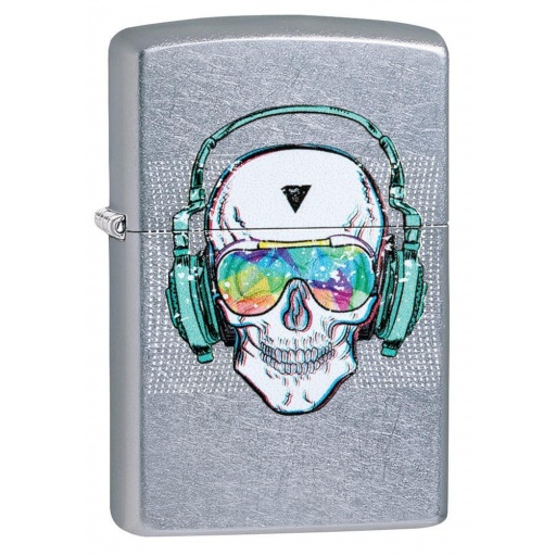 ENCENDEDOR ZIPPO CALAVERA AURICULARES