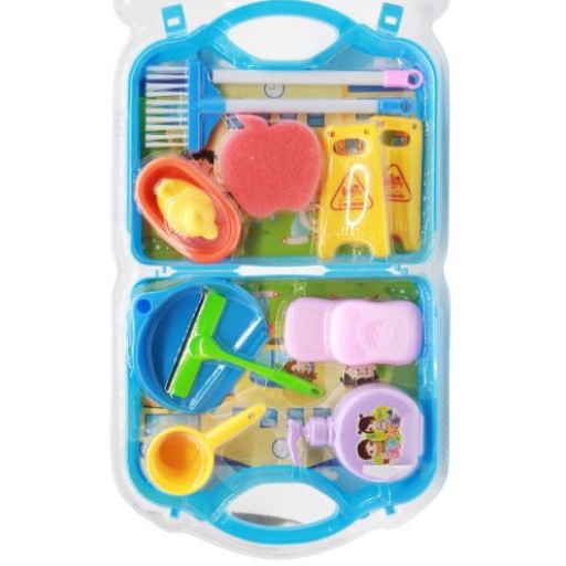 SET LIMPIEZA 13 PZAS CON VALIJA