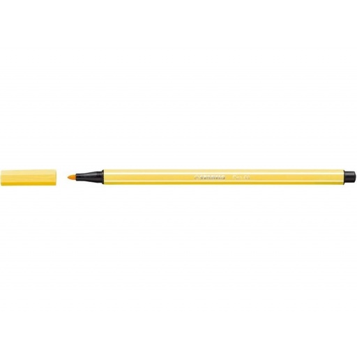 MARCADOR STABILO PEN 68 TRAZO GRUESO AMARILLO