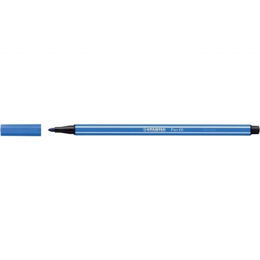 MARCADOR STABILO PEN 68 TRAZO GRUESO AZUL