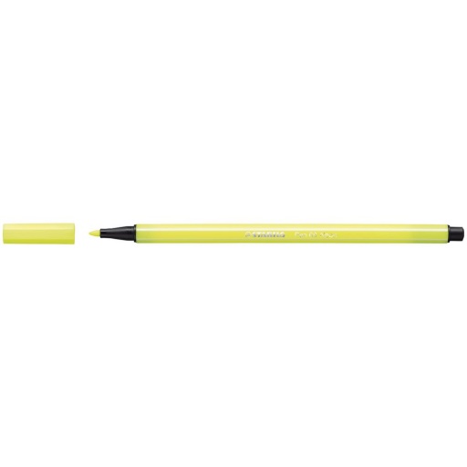 Marcador Pen 68 Fluo     ( Grueso ) Amarillo Fluo