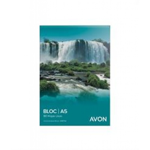 BLOCK LISO AVON A5 80 HOJAS