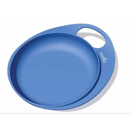 PLATO PARA PAPILLA EASY EATING NUVITA AZUL