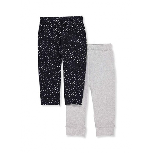 PANTALONES ALGODON CARTERS lunares X2 12M