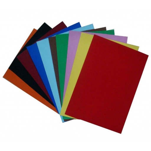 PAPEL GAMUZA 50 X 70 6 COLORES