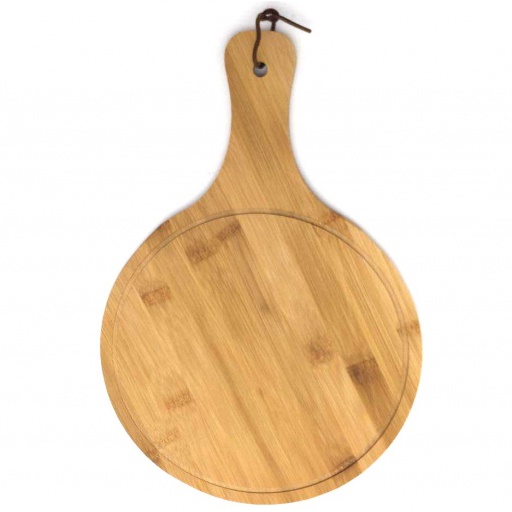 TABLA PARA COCINA MADERA REDONDA LISA