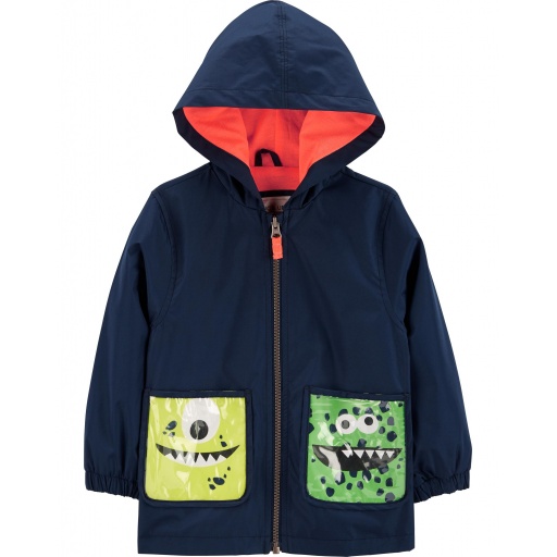 CAMPERA CARTERS LLUVIA MONSTRUOS  18M