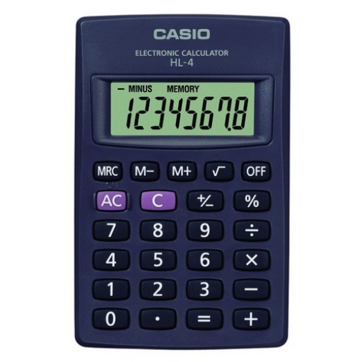 CALCULADORA CASIO BOLSOLLO HL-4A