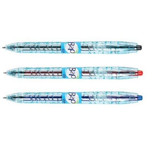 PILOT BOLIGRAFO RETRACTIL TINTA GEL RESICLADO   B2P NEGRO