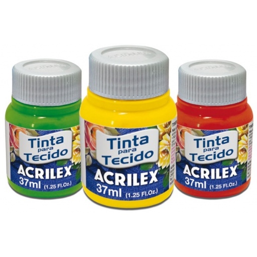 PINTURA PARA TELA ACRILEX AMARILLO LIMON 504