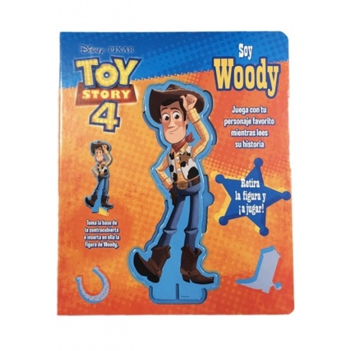 TOY STORY 4 SOY WOODY CON FIGURA