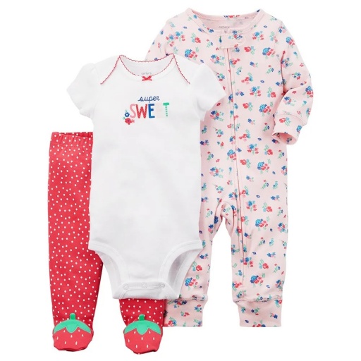 SET ALGODON 2 PIEZAS CARTERS PIJAMA 6M