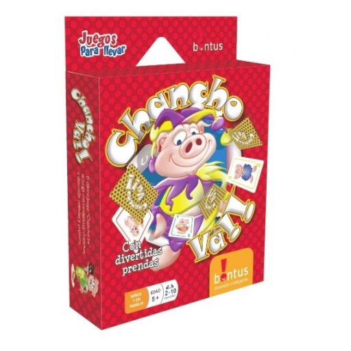 CARTAS INFANTILES JUEGO PARA LLEVAR CHANCHO VA