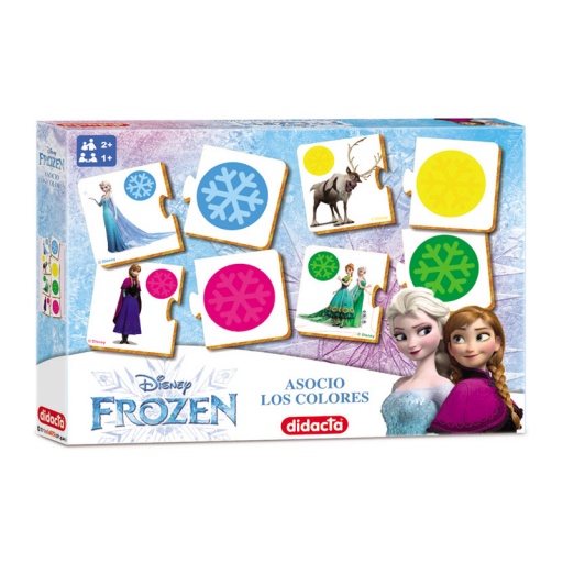 DIDACTA ASOCIO COLORES EN MADERA FROZEN