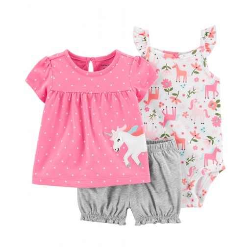 SET SHORT BODY MC Y REMERA - BEBE