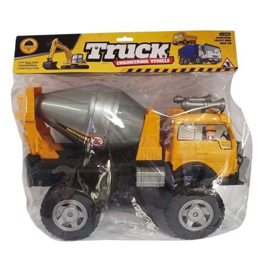 CAMION CON HORMIGONERA RUEDA LIBRE