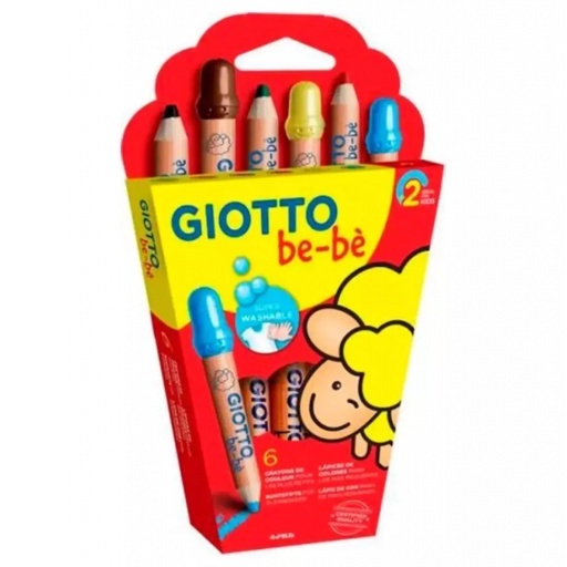 Lapiz de Color Giotto Be-be  X 6