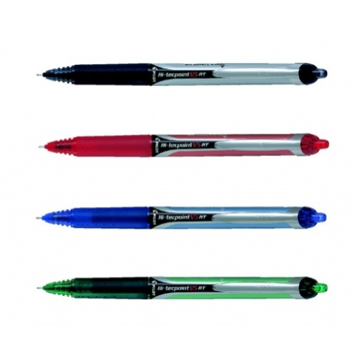 Pilot Boligrafo V5-RT Grip Retractil Azul