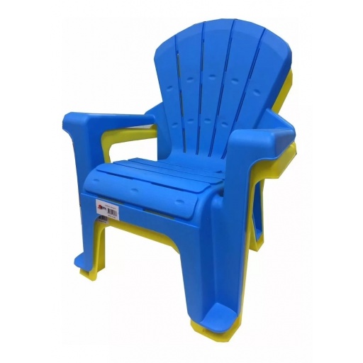 SILLA PVC INFANTIL TIPO SILLON CON POSABRAZO