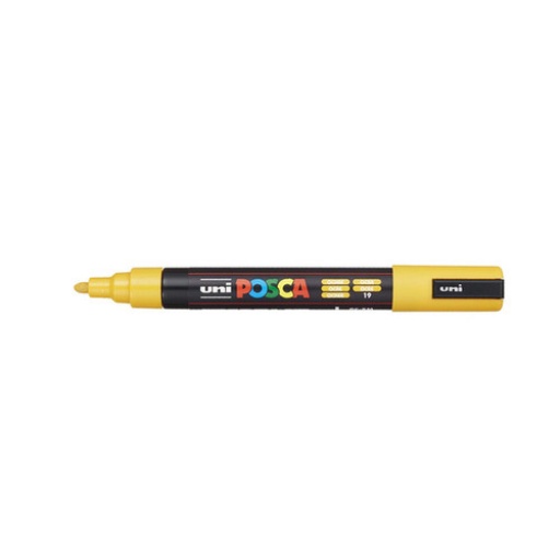 MARCADOR UNI POSCA 1.3 MM AMAR