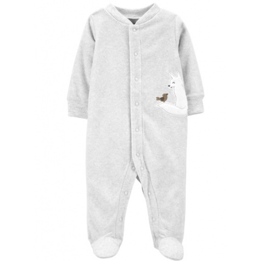 PIJAMA CON PIE ZORRO MICROPOLAR BEBE CARTERS 9M