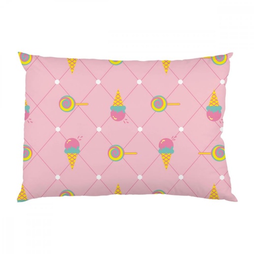 FUNDA DE ALMOHADA ESTAMPADO DULCE