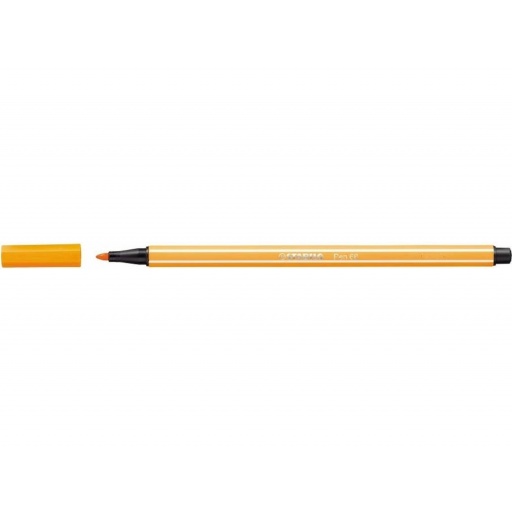 MARCADOR STABILO PEN 68 TRAZO GRUESO FLUO NARANJA