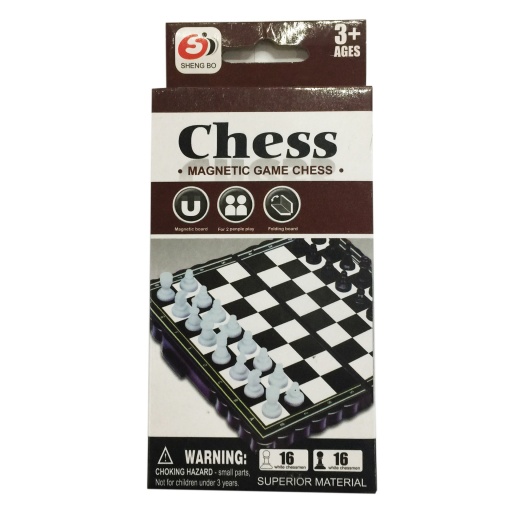 JUEGO MESA MAGNETICO AJEDREZ EN CAJA