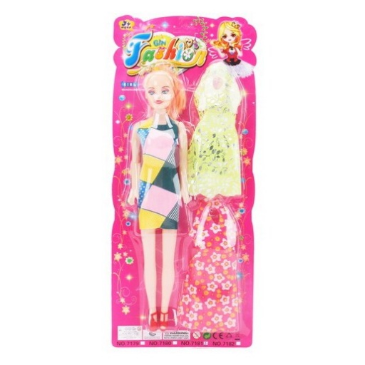 MUECA CON 2 VESTIDOS BC