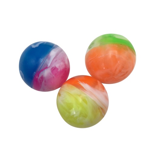 PELOTA MACIZA LUZ MULTICOLOR