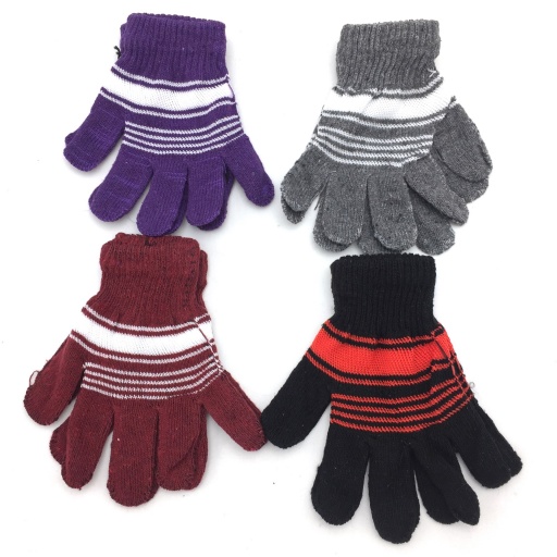 GUANTES NIO RAYADO BICOLOR