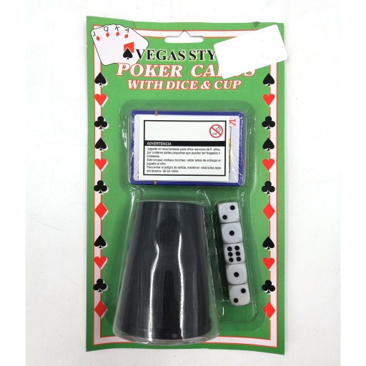 JUEGO MESA GENERALA CON NAIPES