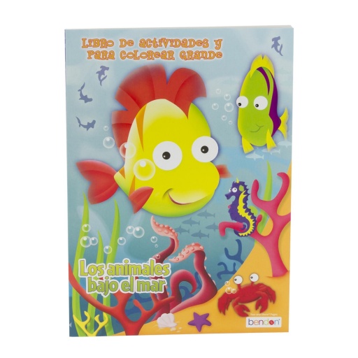 LIBRO COLOREAR ACTIVIDADES ANIMALES MAR 5279